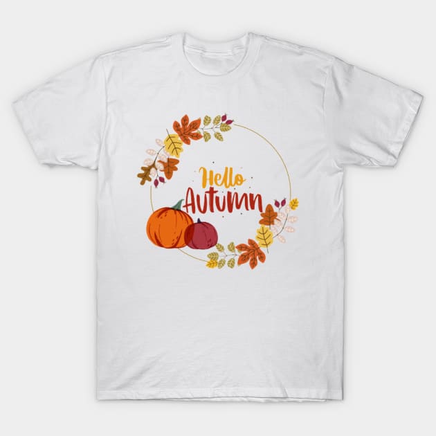 Autumn Tshirt T-Shirt by Scotty's Dream